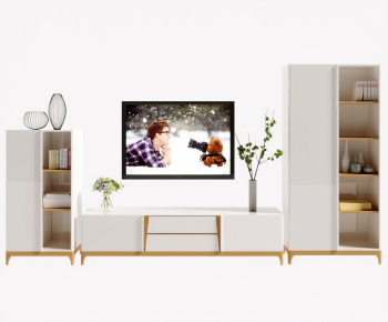 Nordic Style TV Cabinet-ID:939116538
