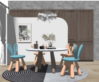 Nordic Style Children's Table/chair-ID:732563656