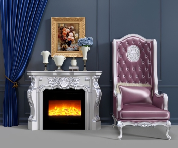 European Style Fireplace-ID:263238157