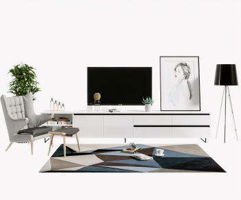 Nordic Style TV Cabinet-ID:220516579