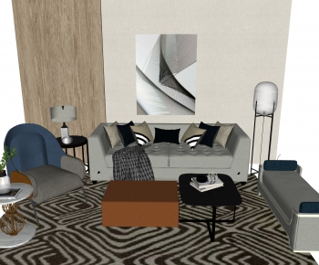 Modern Sofa Combination-ID:382386232