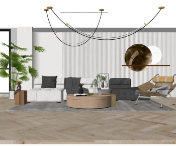 Modern A Living Room-ID:952129273