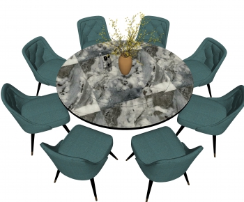 Modern Dining Table And Chairs-ID:599582233