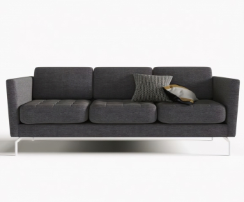 Modern Three-seat Sofa-ID:526194838