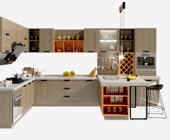 Modern Kitchen Cabinet-ID:661494245