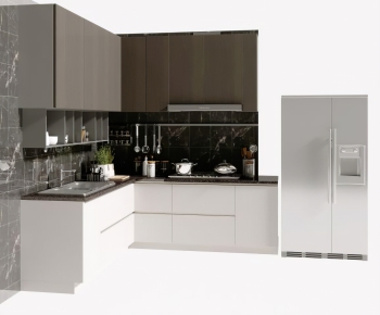 Modern Kitchen Cabinet-ID:653973315