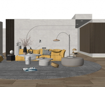 Modern A Living Room-ID:944536548