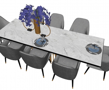 Modern Dining Table And Chairs-ID:328330499