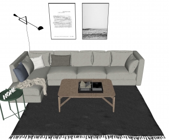 Nordic Style Sofa Combination-ID:324461685