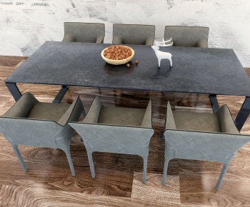 Modern Dining Table And Chairs-ID:714501113