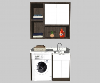 Modern Washing Machine-ID:985252448