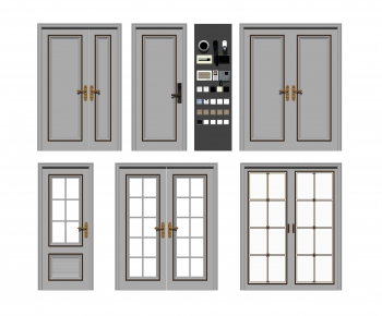 European Style Door-ID:435453191