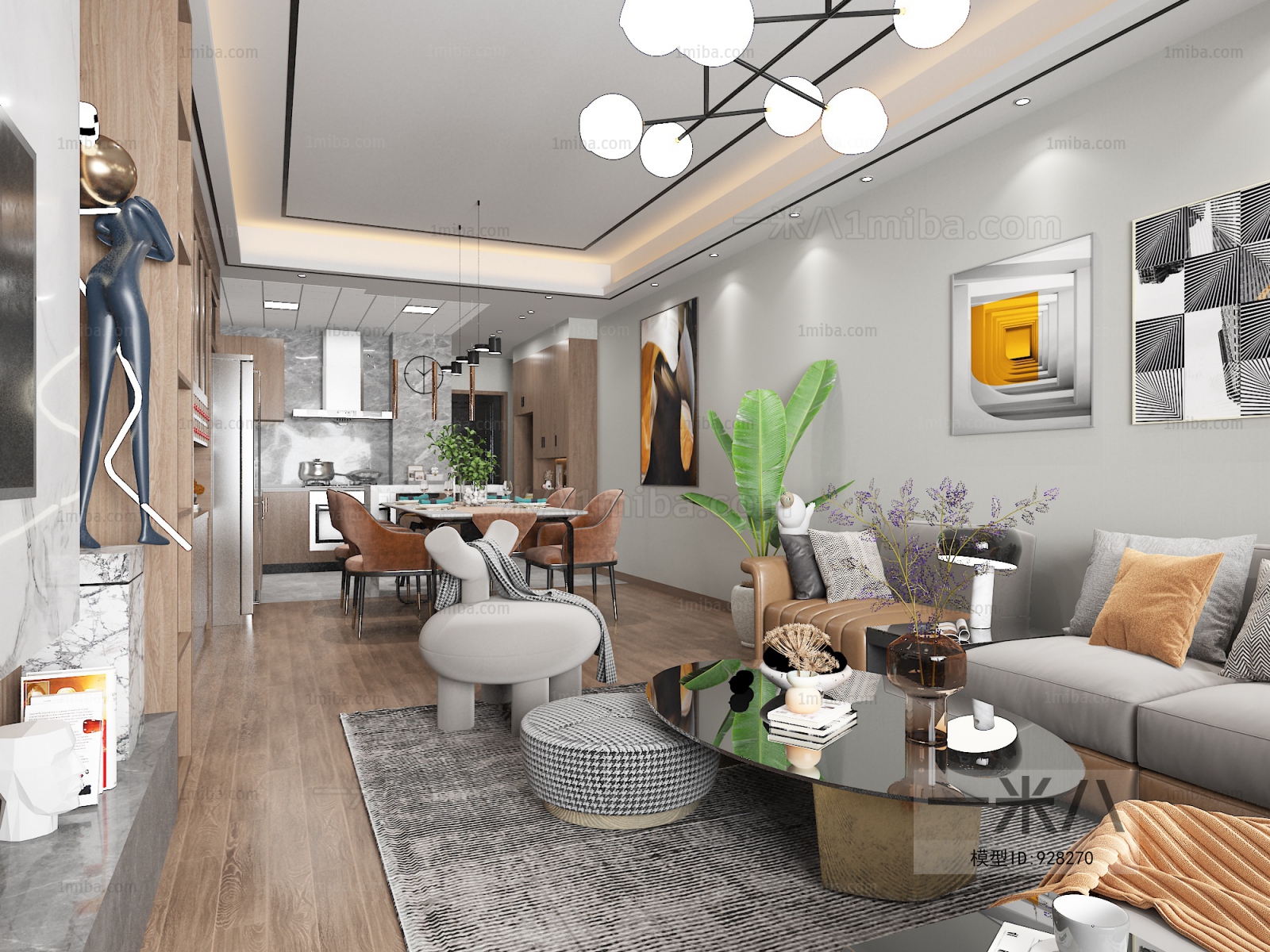 Modern A Living Room