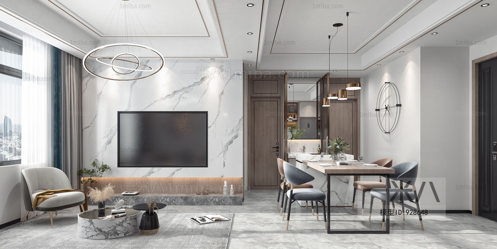 Modern A Living Room