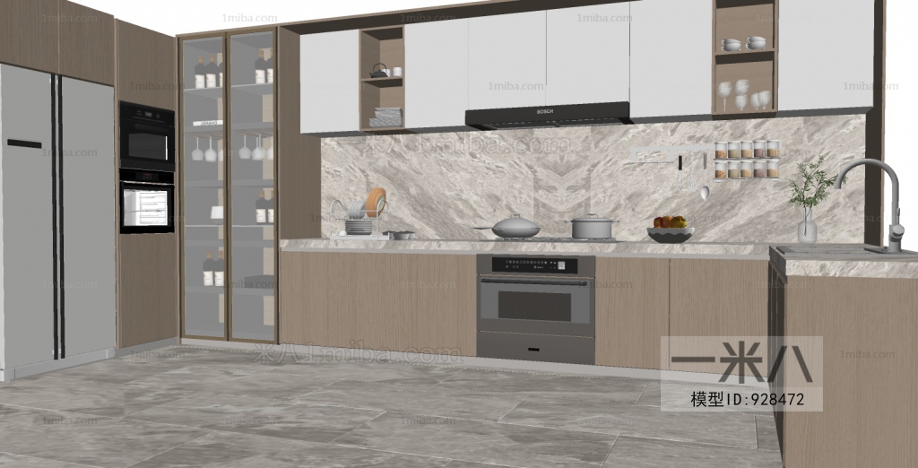 Modern The Kitchen