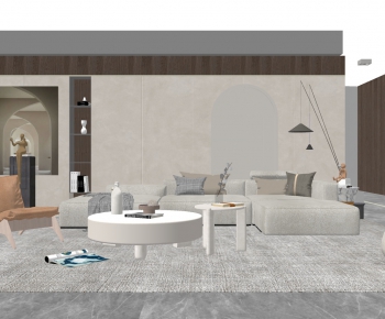 Modern A Living Room-ID:806454164