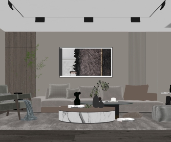 Modern A Living Room-ID:404162956