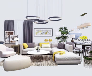 Post Modern Style Sofa Combination-ID:448284268