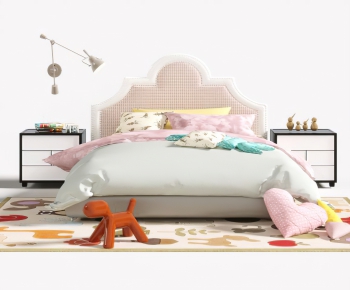 Nordic Style Child's Bed-ID:257313585