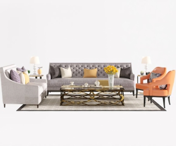 Post Modern Style Sofa Combination-ID:454097645