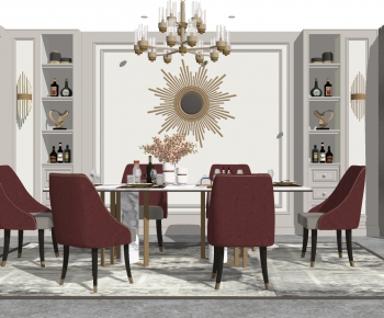 American Style Dining Room-ID:465263966