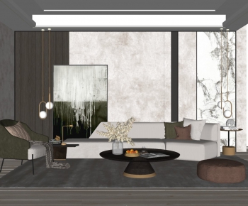 Modern A Living Room-ID:946803631