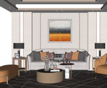 Modern A Living Room-ID:290161168