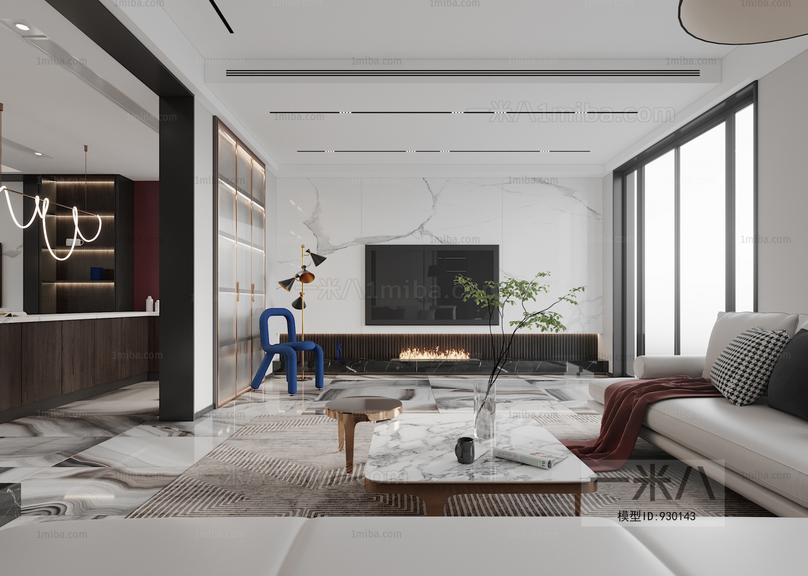 Modern A Living Room