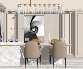 Modern Dining Room-ID:445867968