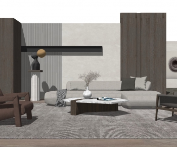 Modern A Living Room-ID:861752753