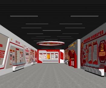 Modern Exhibition Hall-ID:286089991