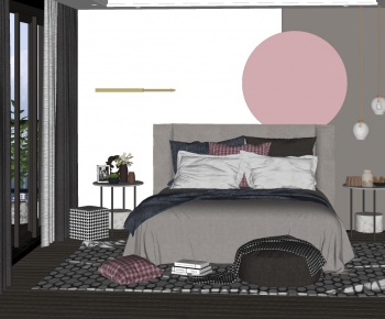 Nordic Style Bedroom-ID:212880853