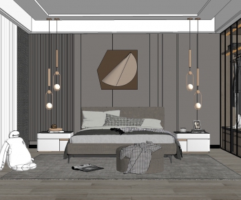 Modern Bedroom-ID:542343397