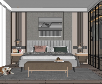 Modern Bedroom-ID:497157712
