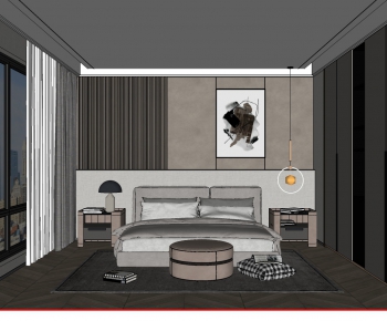 Modern Bedroom-ID:744846112