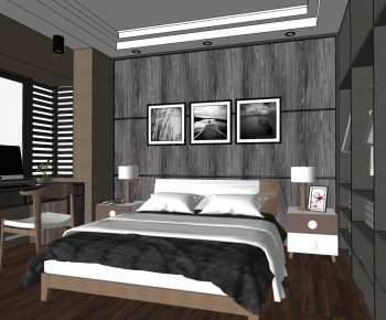 Modern Bedroom-ID:748555455