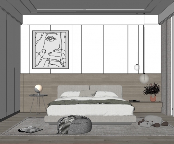 Modern Bedroom-ID:691592326