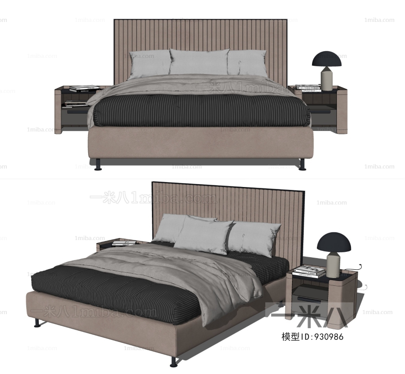 Modern Double Bed