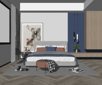 Modern Bedroom-ID:710476437