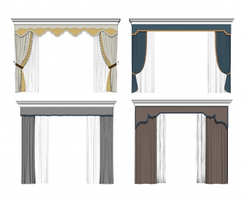 European Style The Curtain-ID:202644543