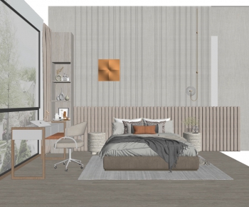 Nordic Style Bedroom-ID:514037417
