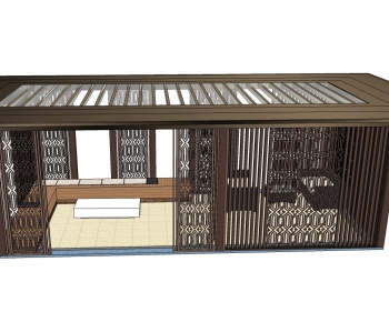 New Chinese Style Building Component-ID:965505681