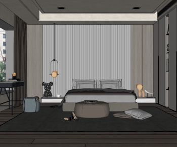 Modern Bedroom-ID:699177194