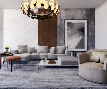 Modern A Living Room-ID:459207314