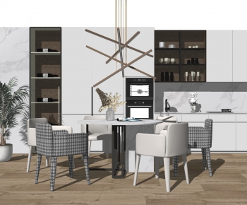 Modern Dining Table And Chairs-ID:656824428