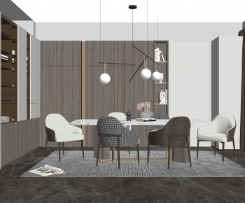 Modern Dining Room-ID:728502849