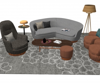 Modern Sofa Combination-ID:380423991