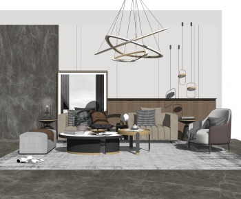 Modern A Living Room-ID:110839855