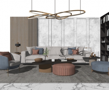 Modern A Living Room-ID:138204154