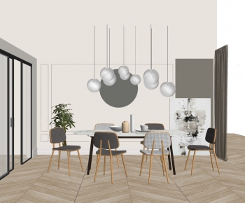 Nordic Style Dining Room-ID:735059756